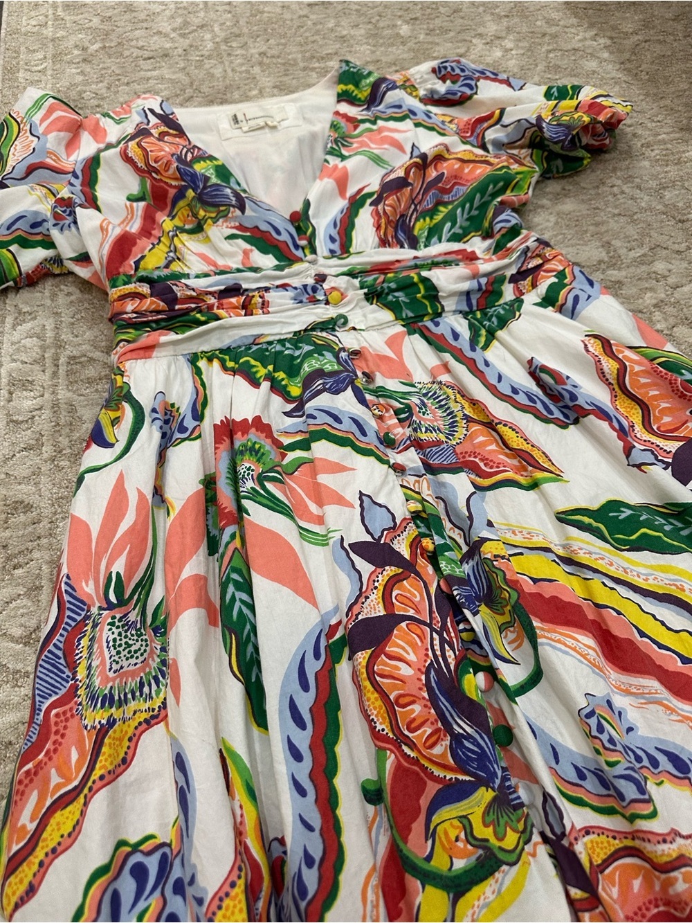 Anthropologie The Katarina Button down Dress Size MP - Picture 3 of 7